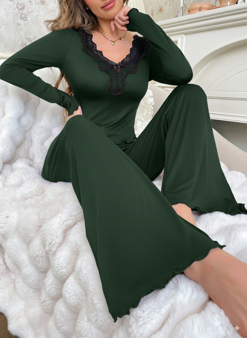 Ensemble de pyjama en dentelle